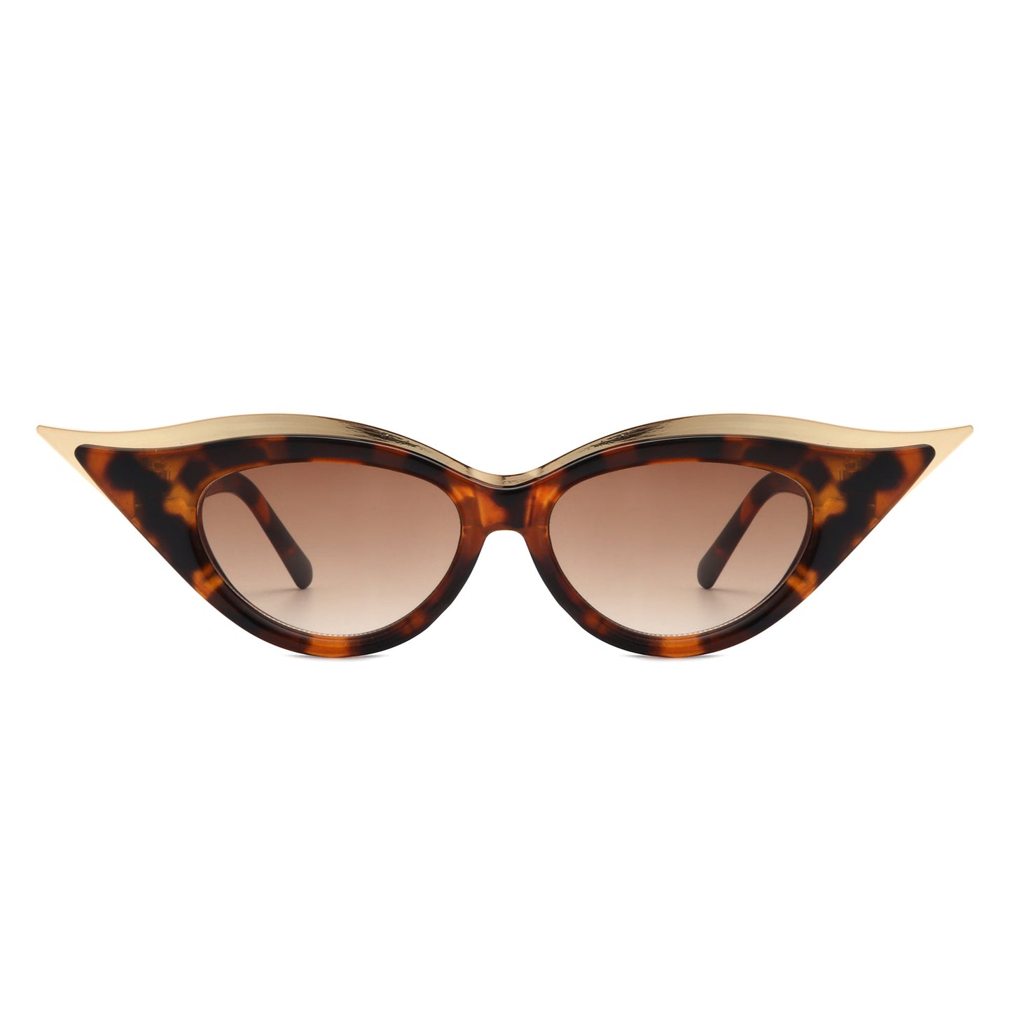 Vaelan - Round Extreme Cat Eye Women's Sunglasses-3